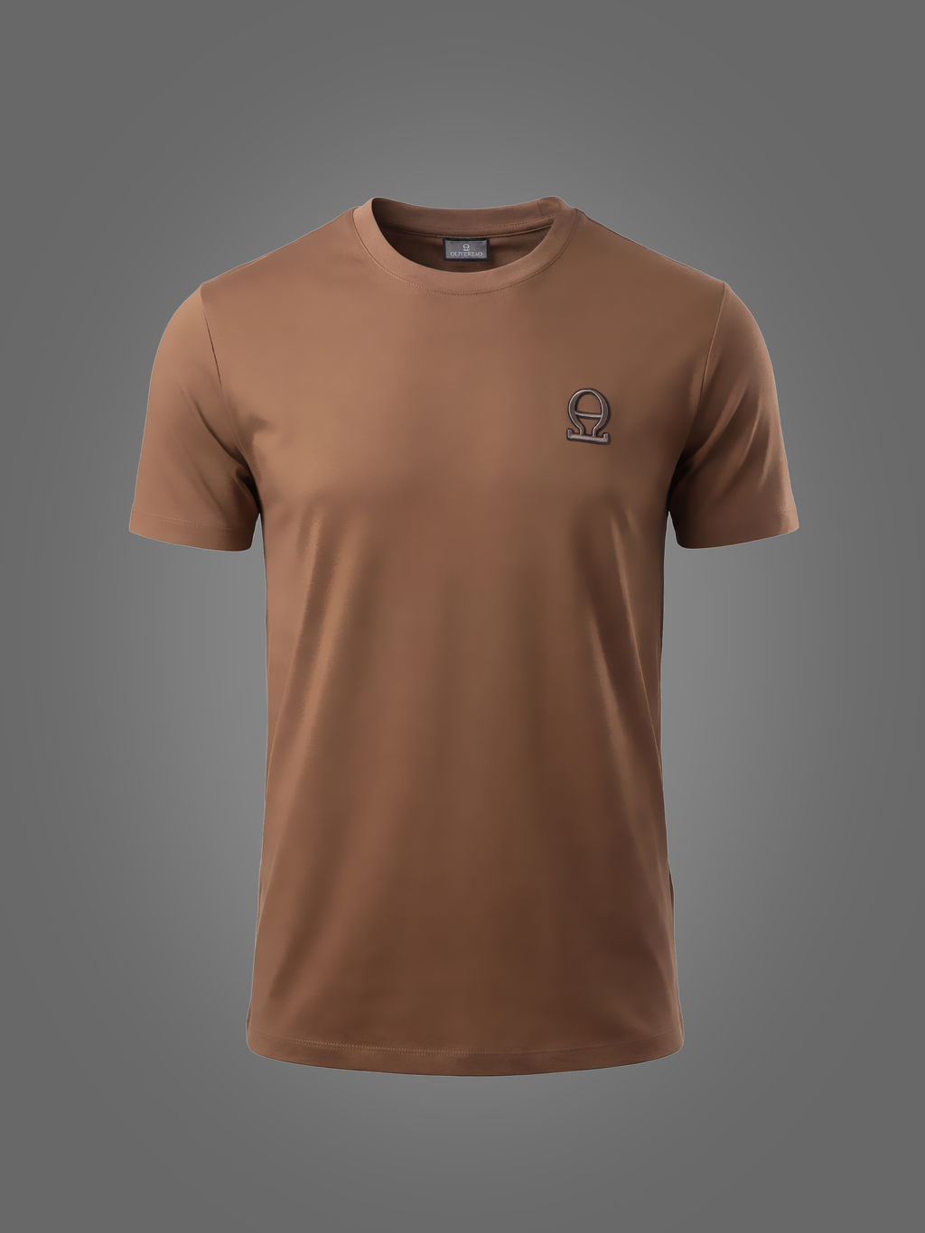 Brown Olivereao Signature T-Shirt