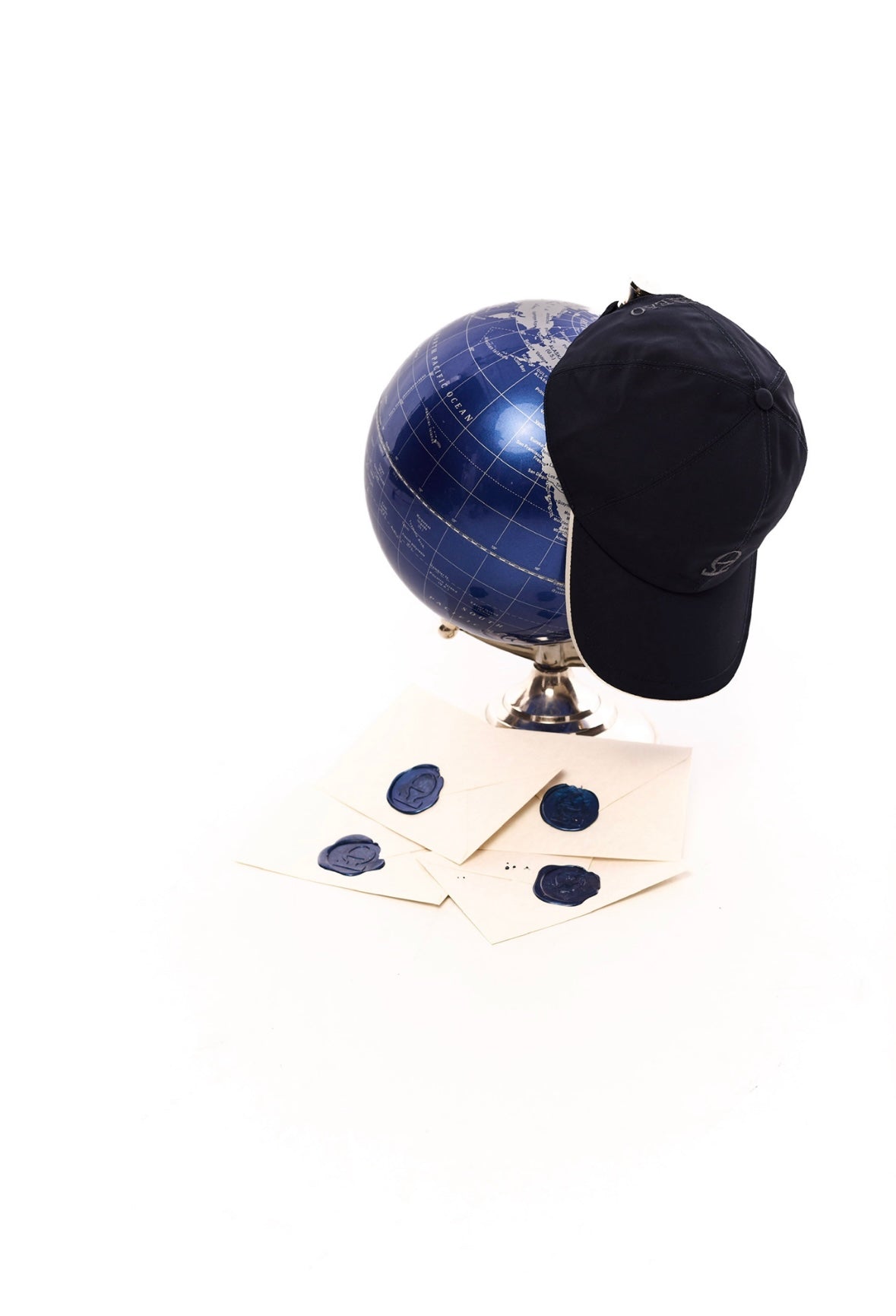 Olivereao- Navy Blue Signature Cap