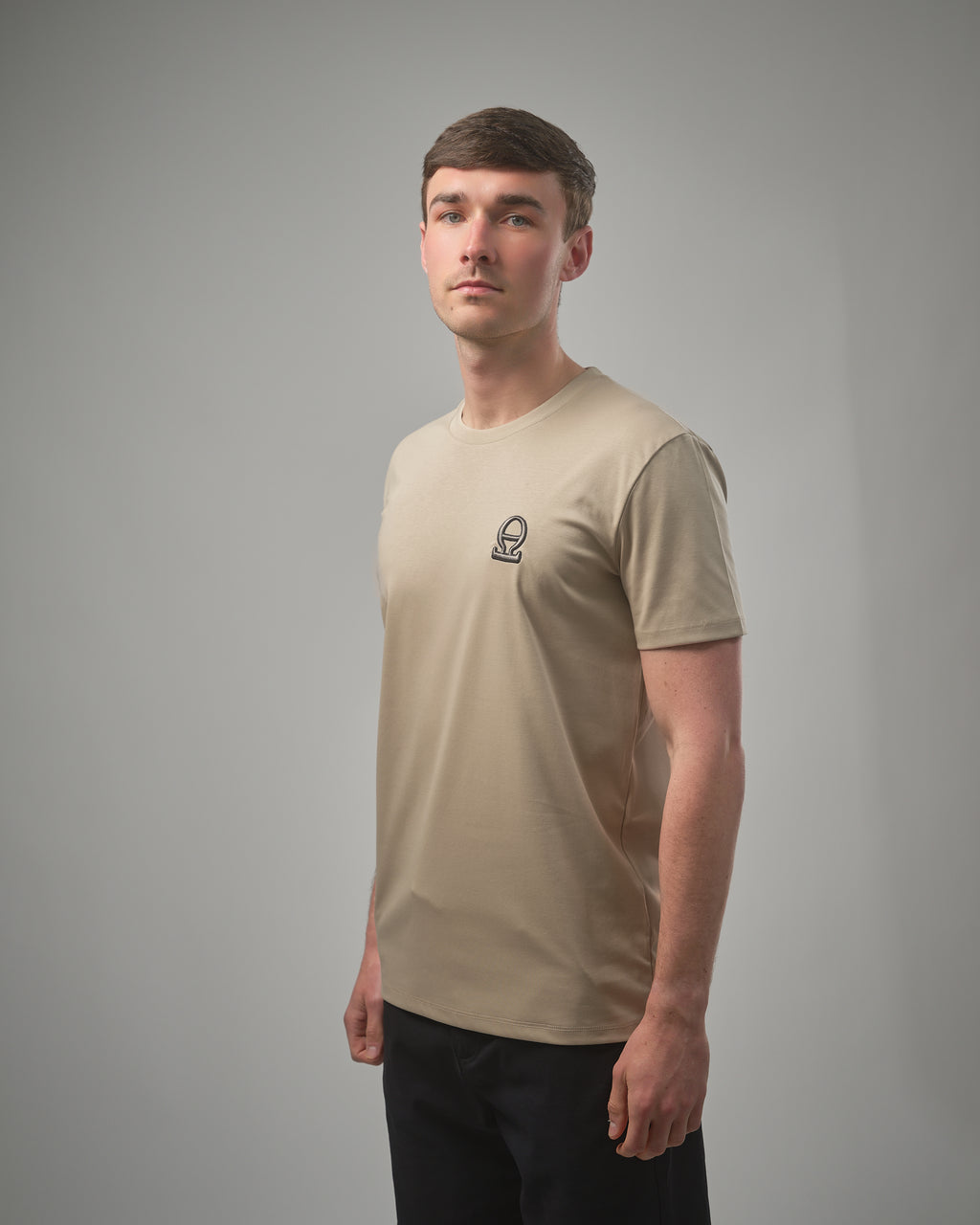 Cream Olivereao Signature T-Shirt