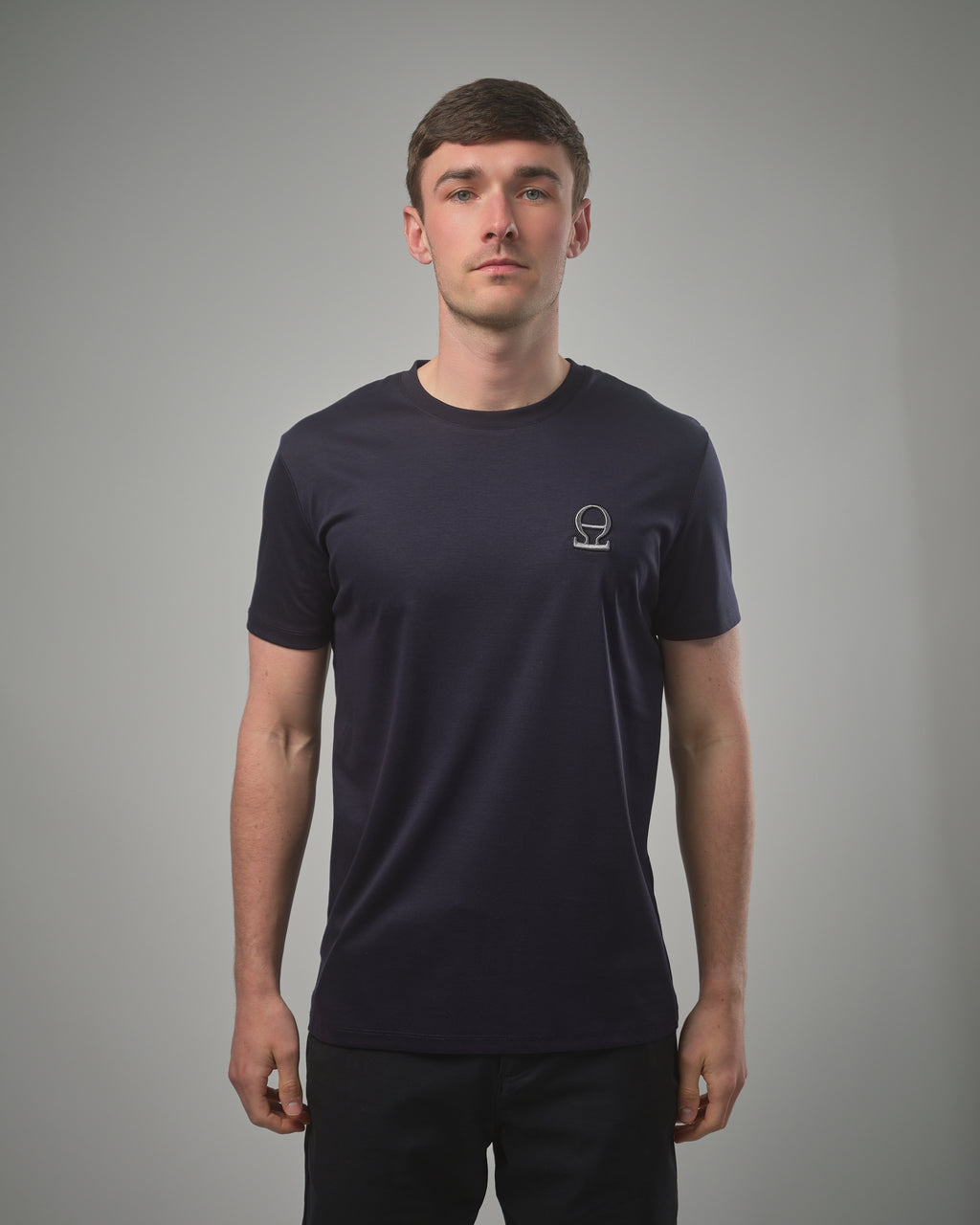 Navy Olivereao Signature T-Shirt
