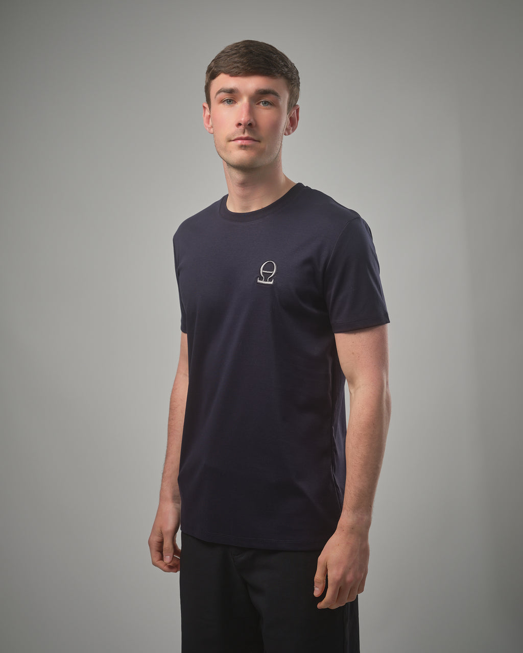 Navy Olivereao Signature T-Shirt